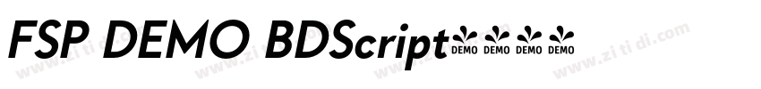 FSP DEMO BDScript字体转换 FSP DEMO BDScript字体转换